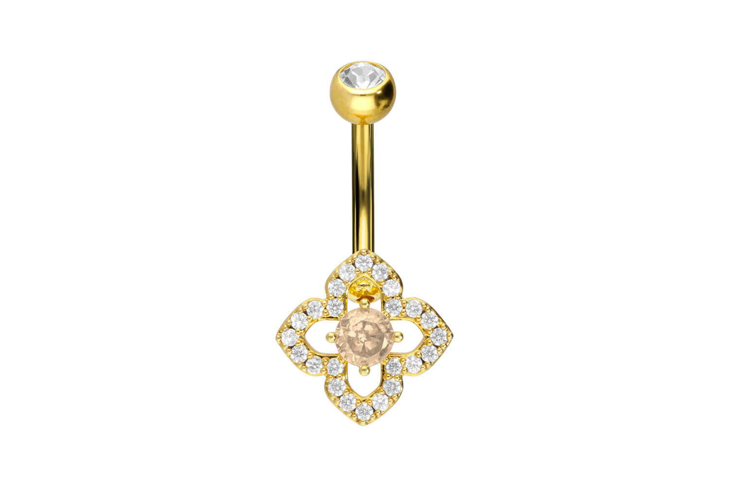 Chirurgenstahl Bananabell Piercing ORIENTALISCHES DESIGN
